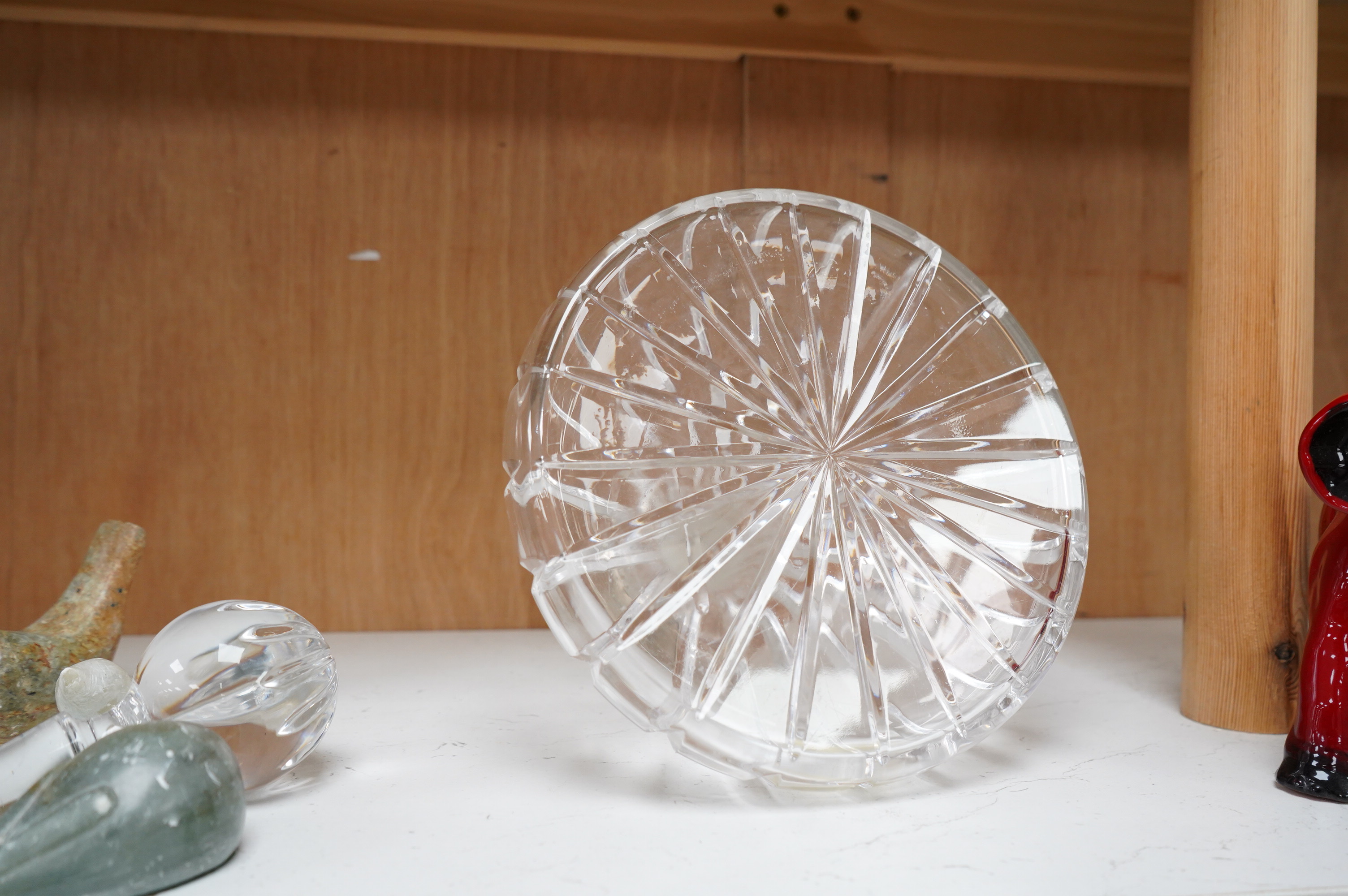 A silver mounted decanter, hallmarked for Sheffield, 2000, 27cm high